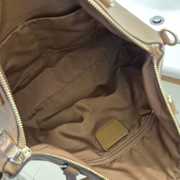 Coach Brown Leather Bag - Picture 7 of 7